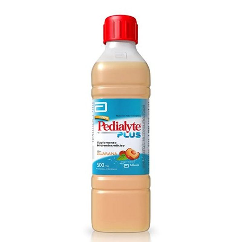 pedialyte plus sabor guaraná 500ml