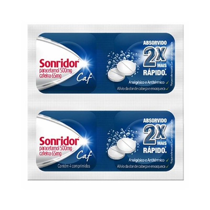 sonridor caf 4 comprimidos