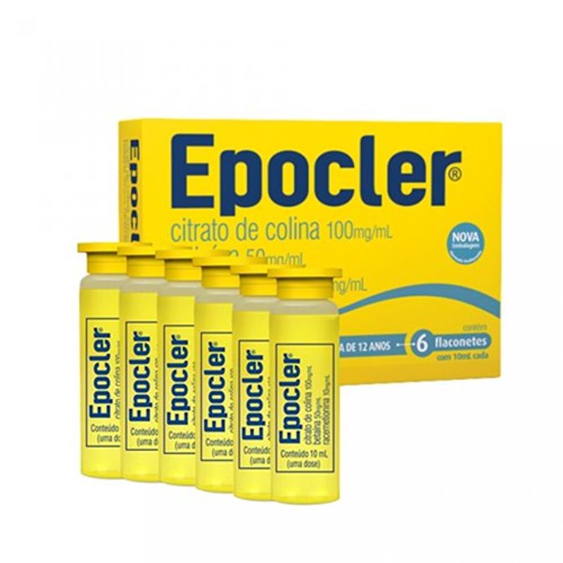 epocler 6 flaconetes solução oral