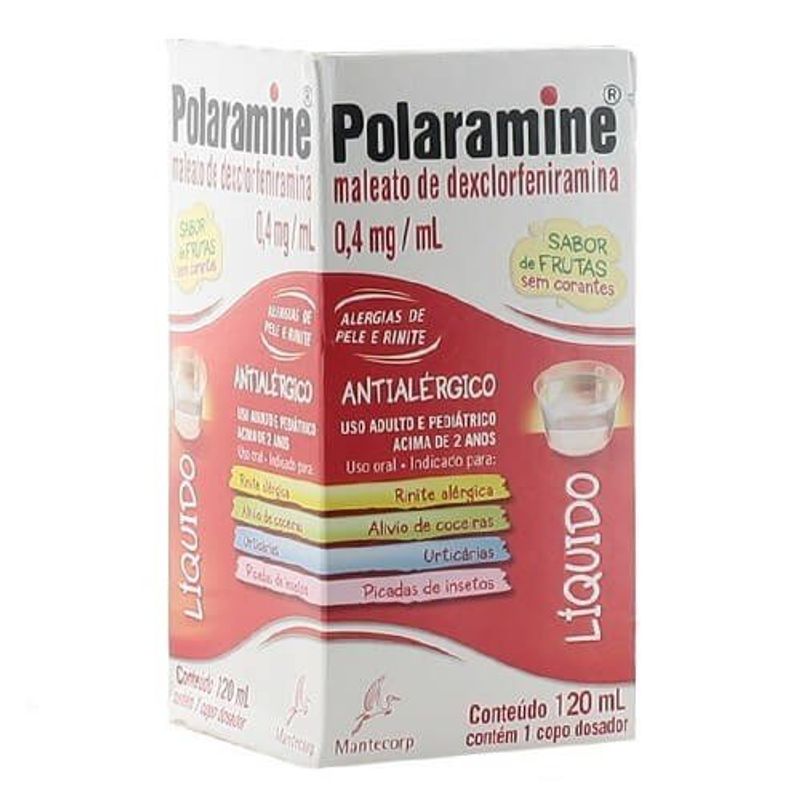 polaramine 0,4mg solução oral