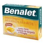 benalet 12 pastilhas sabor mel e limão