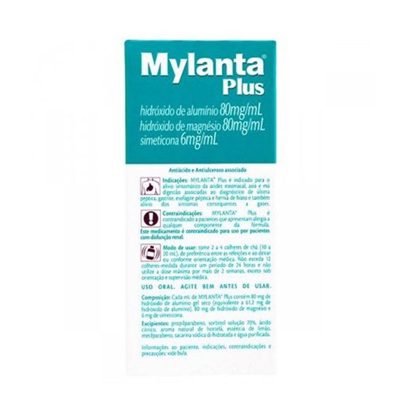 mylanta suspensão oral