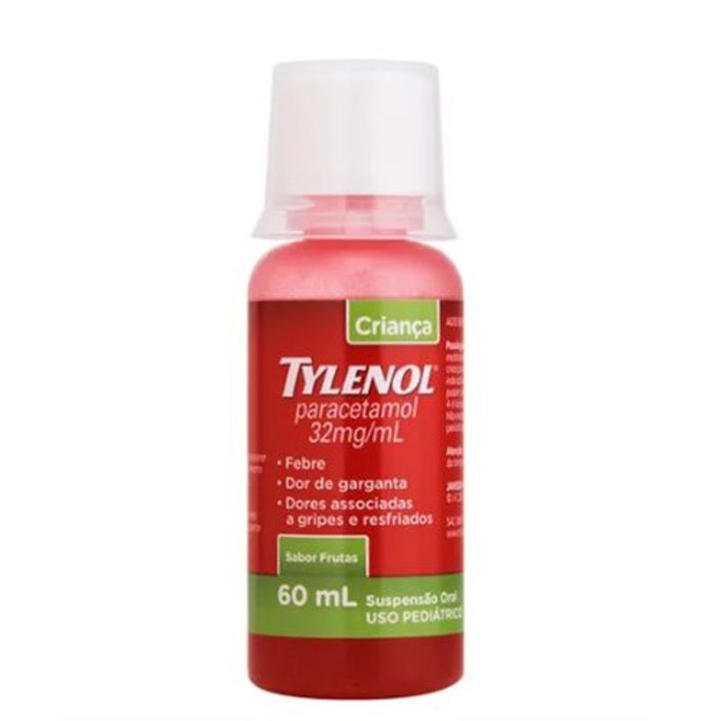 tylenol criança 32mg/ml suspensão oral 60ml