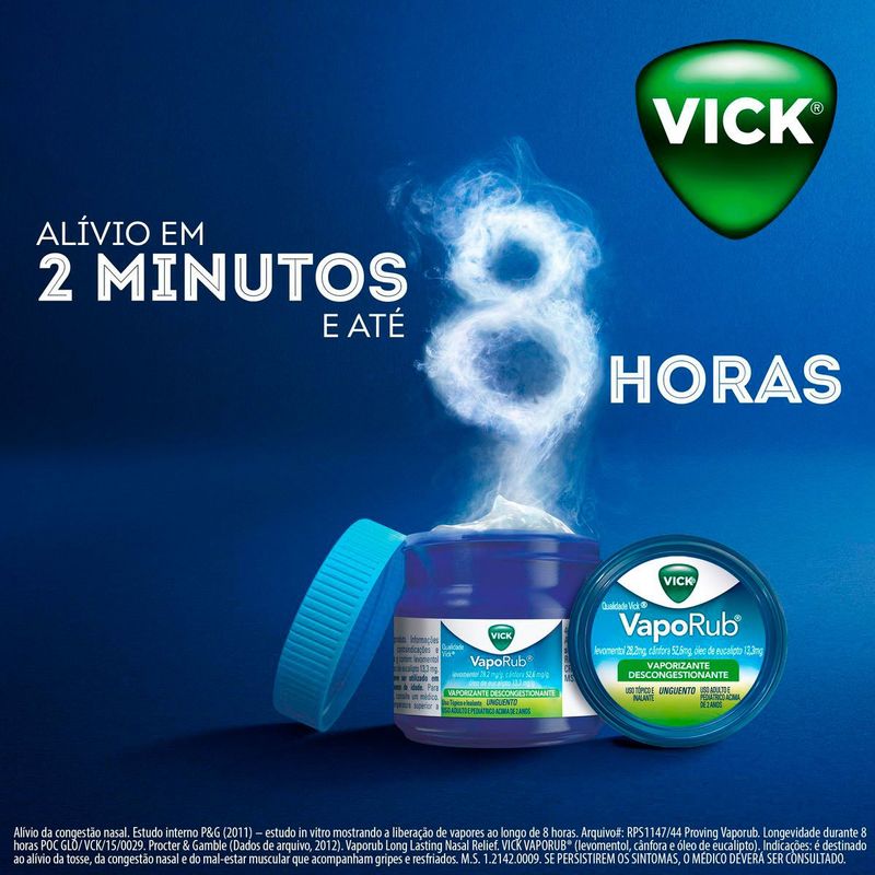 descongestionante vick vaporub 30g
