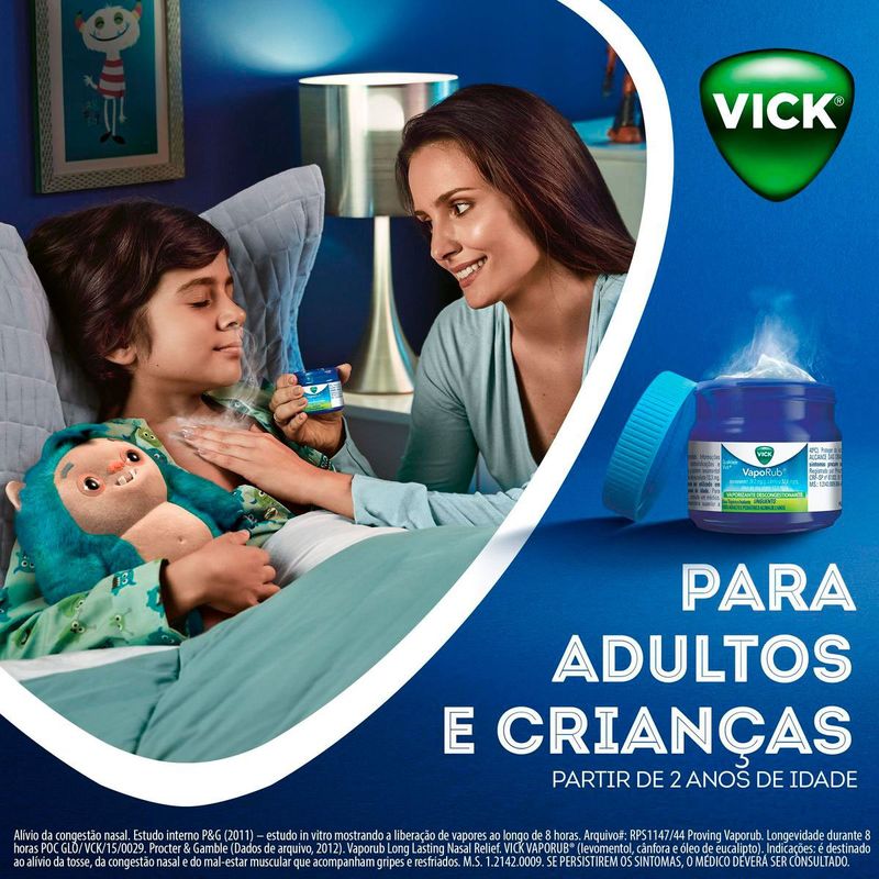 descongestionante vick vaporub 30g