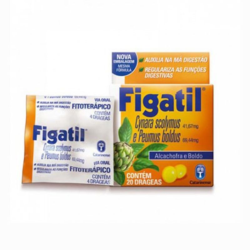 figatil 41,67+69,442 caixa com 20 comprimidos