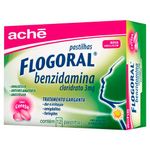 flogoral 12 pastilhas sabor cereja