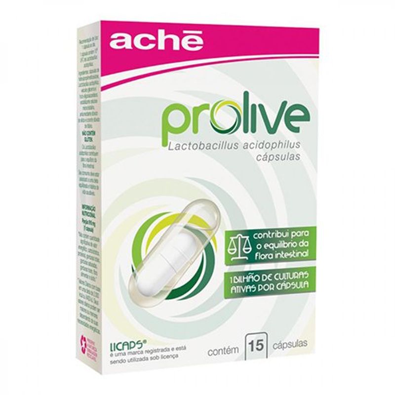 prolive 15 cápsulas
