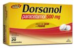 dorsanol 500mg 20 comprimidos