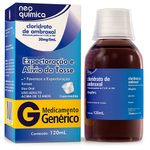 cloridrato de ambroxol 6mg xarope neo química 120ml