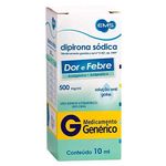 dipirona sódica 500mg/ml solução 10ml ems