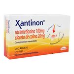 xantinon 30 comprimidos revestidos