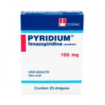 pyridium 100mg 25 drágeas