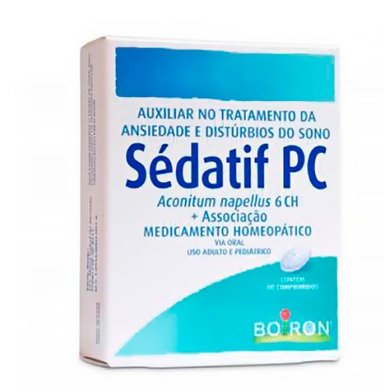 sedatif pc 60 comprimidos boiron