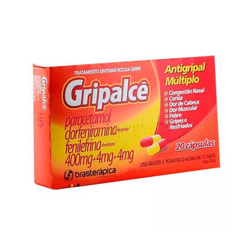 gripalcê 20 cápsulas brasterápica similar