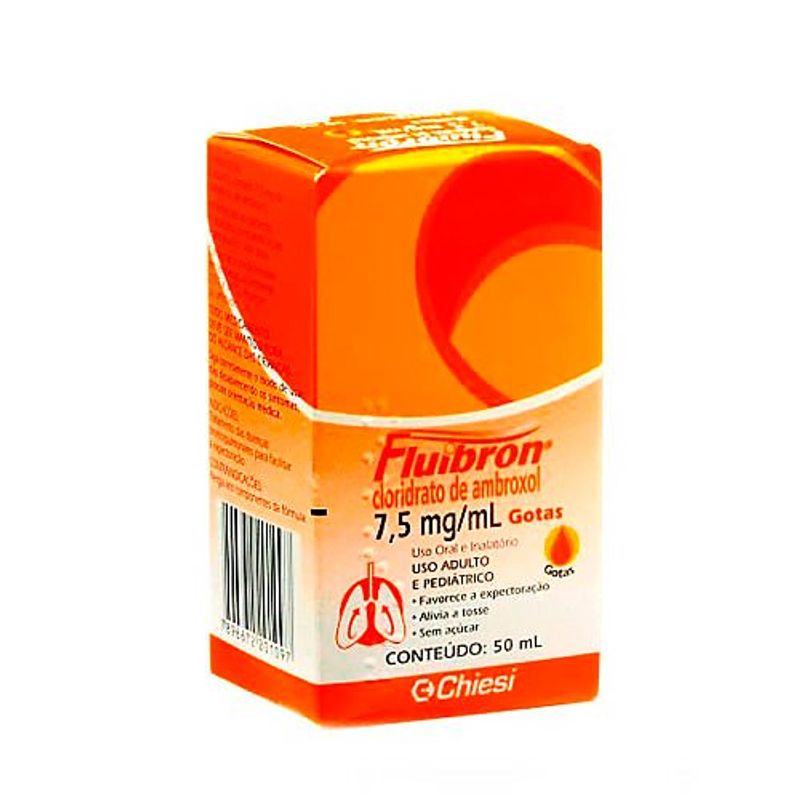fluibron 7,5mg/ml frasco gotas 50 ml