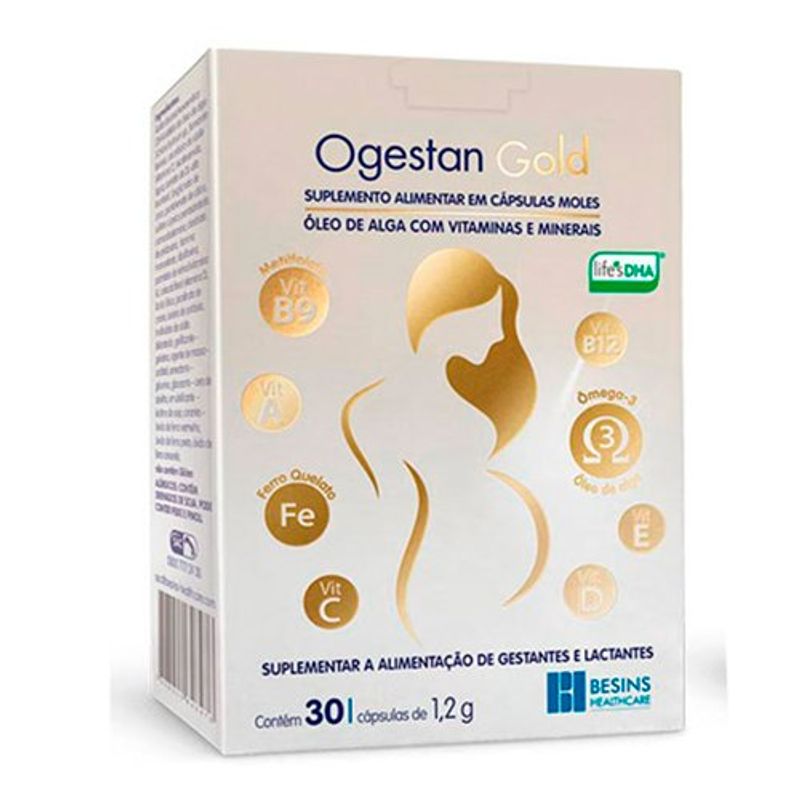 ogestan gold 30 cápsulas