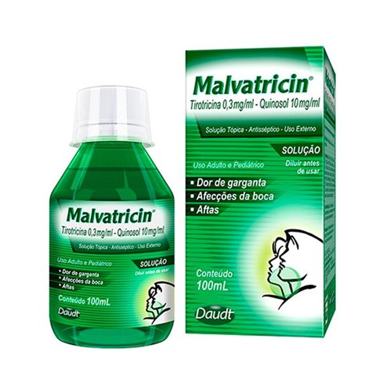 malvatricin 0,3+10mg/ml solução oral 100ml