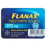 flanax 275mg 2 comprimidos revestidos