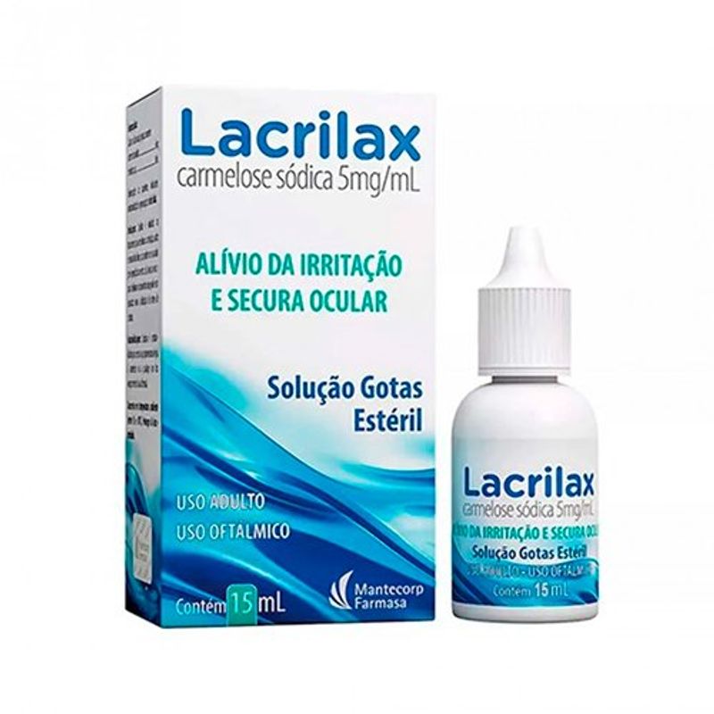 lacrilax 5mg/ml 15ml