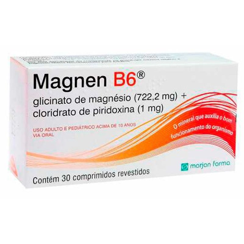 magnen b6 30 comprimidos marjan