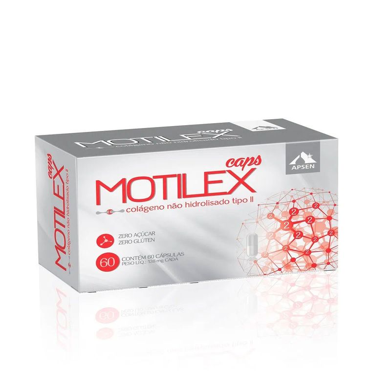 motilex 60 cápsulas colageno tipo ii apsen