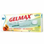 gelmax 178mg+185mg+230mg 24 comprimidos mastigaveis