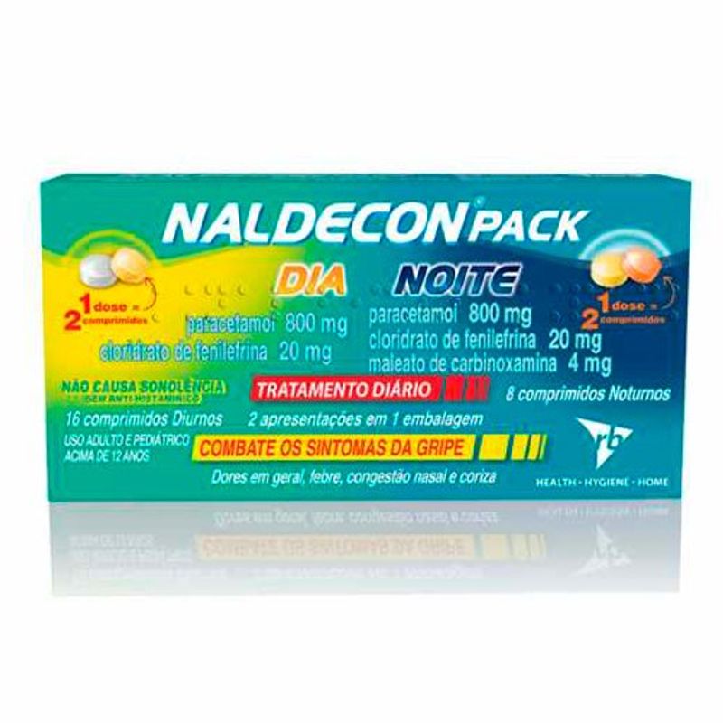 naldecon pack 400+20+4 mg 24 comprimidos