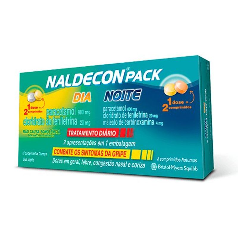 naldecon pack 400+20+4 mg 24 comprimidos