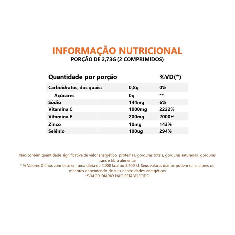vitasay 50+ imune suplemento alimentar 30 comprimidos