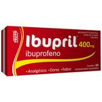 ibupril 400mg 10 cápsulas gelationosas moles
