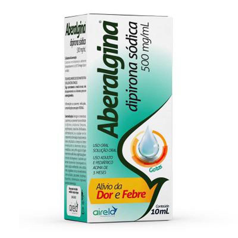 aberalgina gotas 500mg/ml 10ml