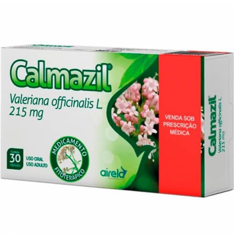 calmazil 215mg 30 cápsulas gelatinosas duras