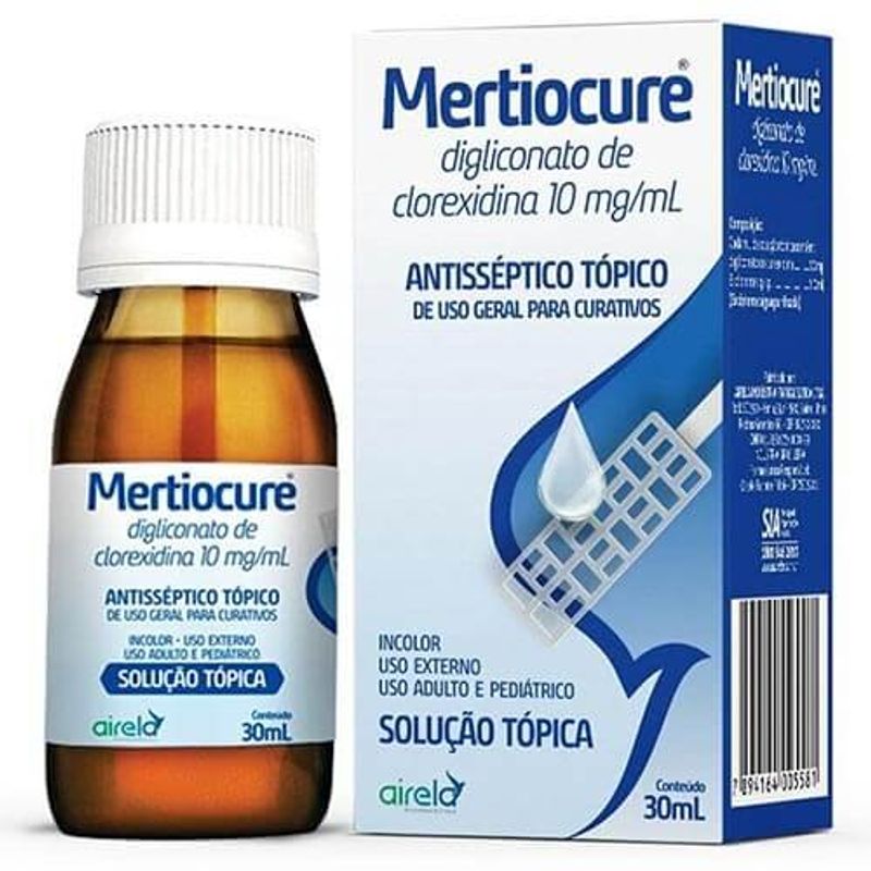mertiocure solução tópica 30ml