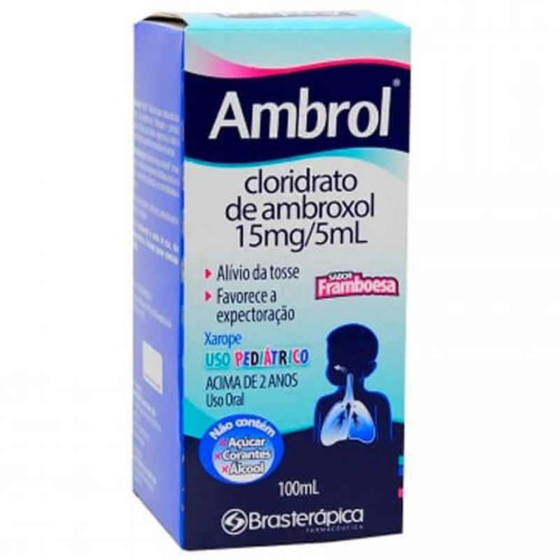 ambrol 15mg/5ml xarope pediátrico 100ml