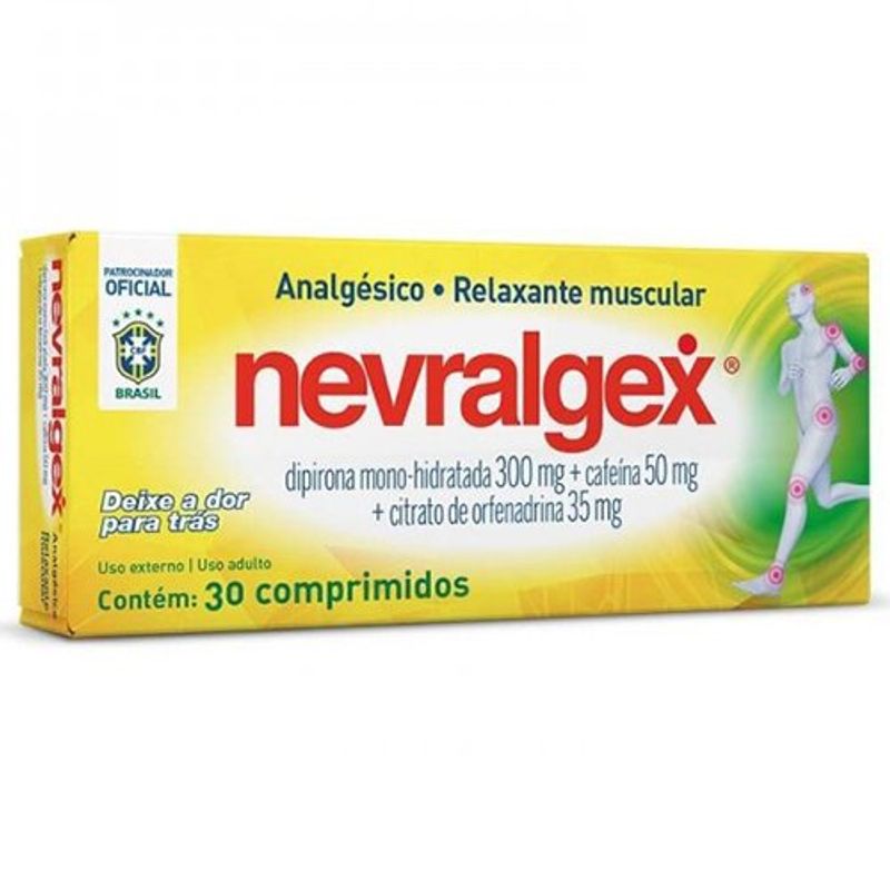 nevralgex 30 comprimidos