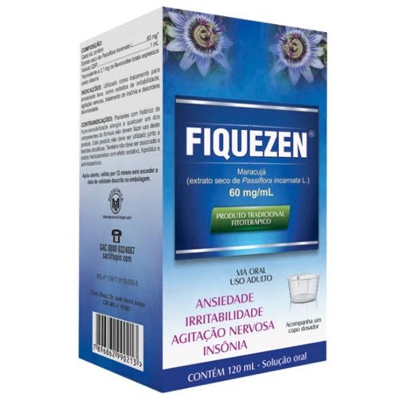 fiquezen 60mg/ml solução oral 120ml