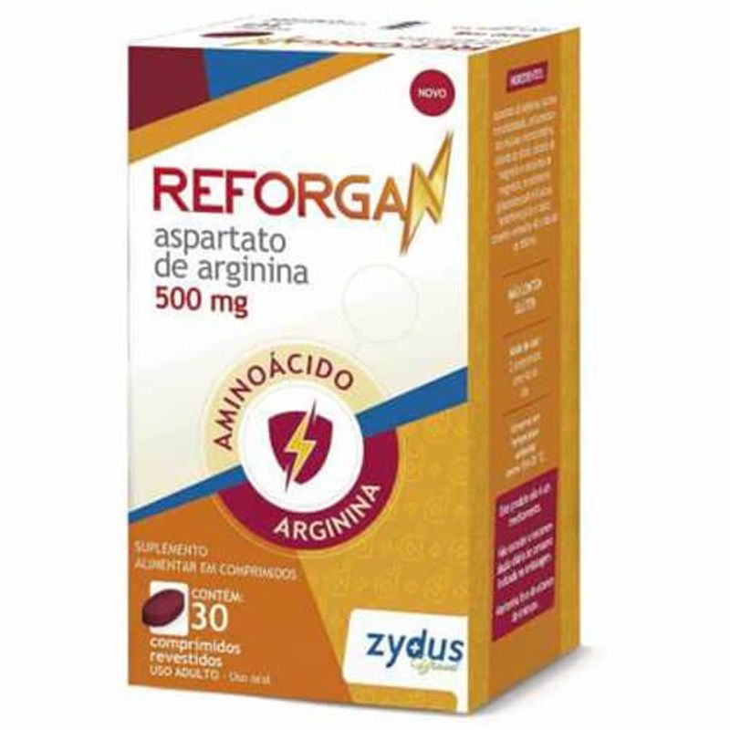 reforgan 500mg 30 comprimidos revestidos