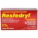 resfedryl 20 cápsulas