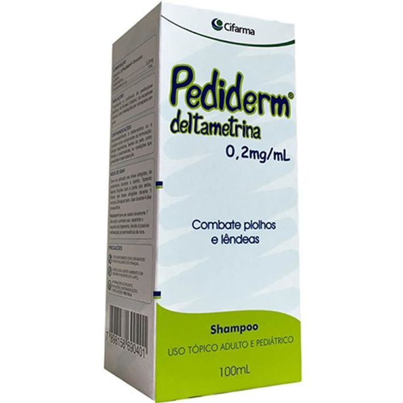 pediderm 0,2mg/ml shampoo 100ml
