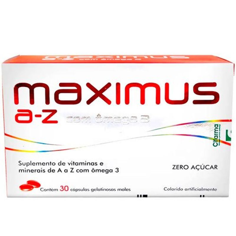 maximus a-z 30 cápsulas