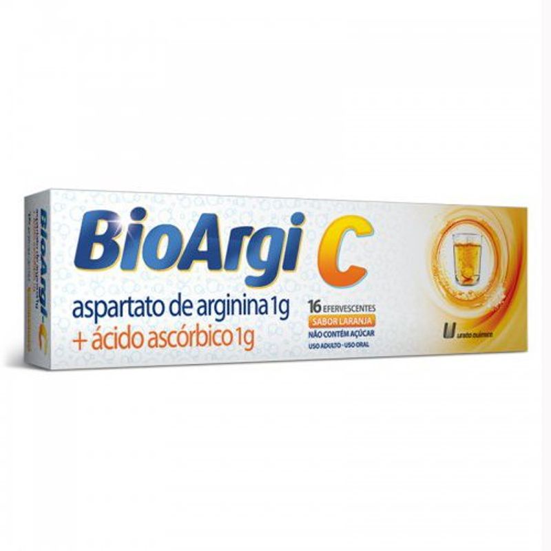 bioargi c 1g+1g 16 comprimidos efervescentes
