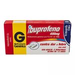 ibuprofeno 400mg 10 comprimidos neo quimica genérico