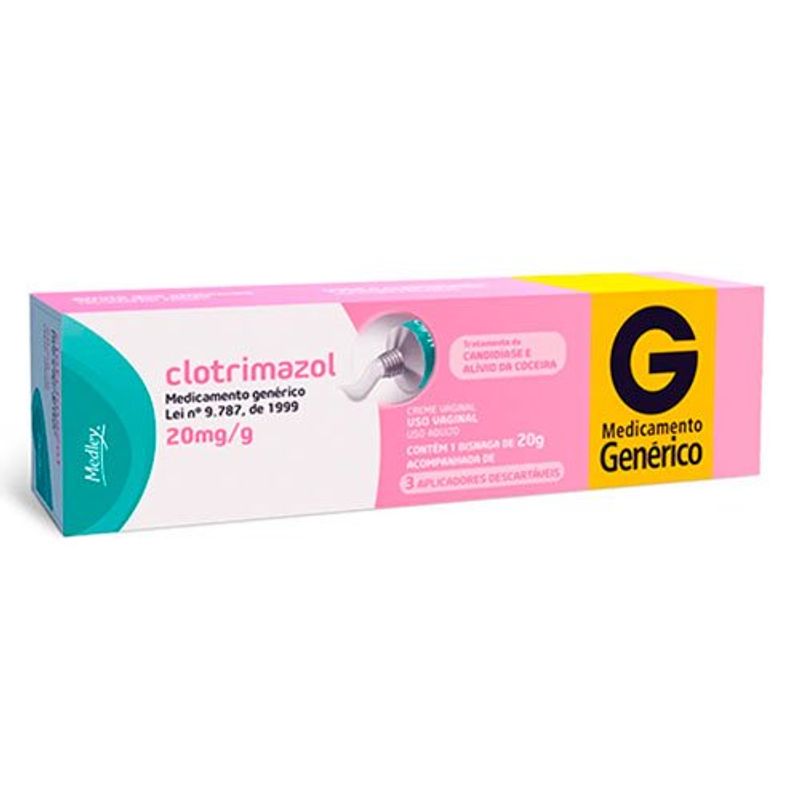 clotrimazol 20mg/g creme vaginal