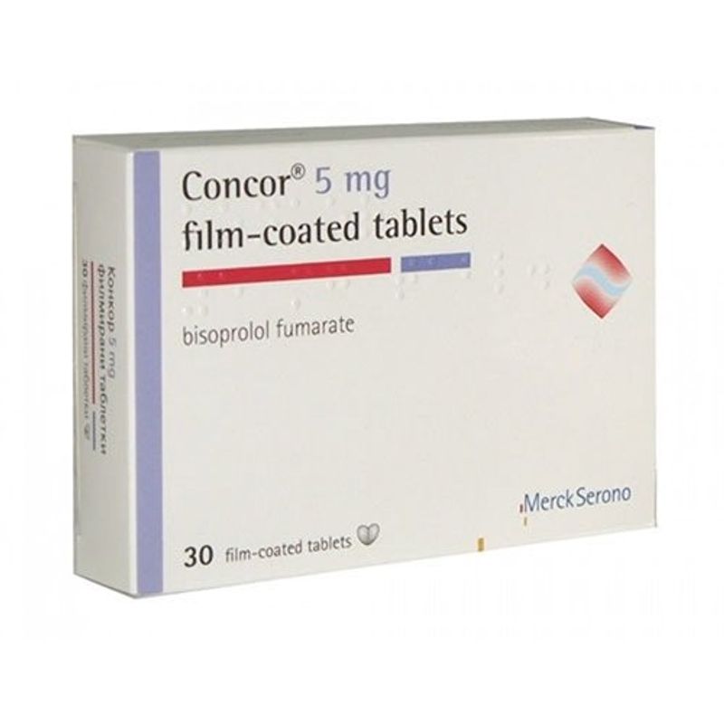 concor 5mg 30 comprimidos revestidos