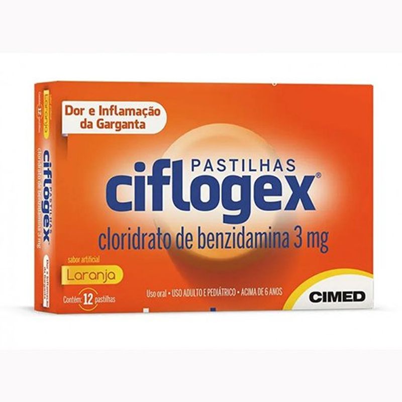 ciflogex 3,0mg 12 pastilhas
