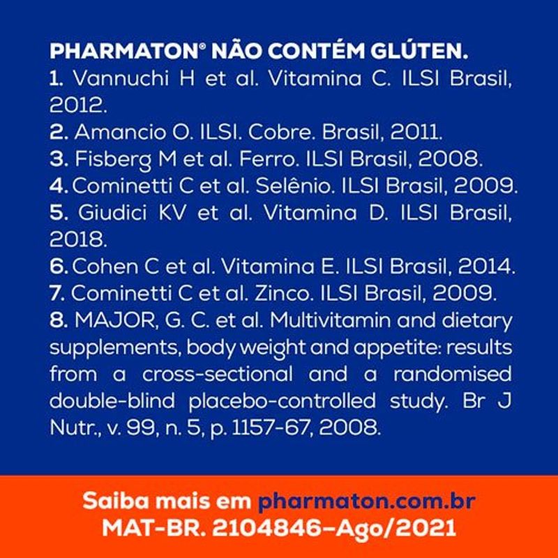 pharmaton imunidade & energia 60 cápsulas
