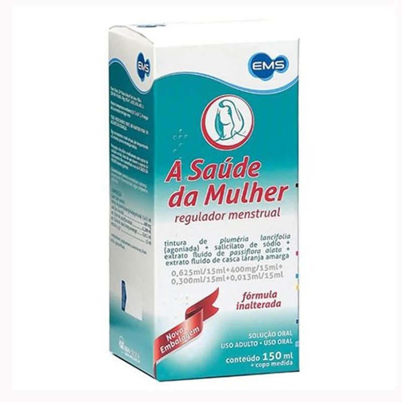 a saúde da mulher 150ml solução de uso oral + copo dosador