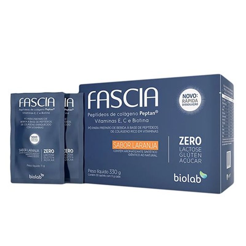 fascia sabor laranja 30 sachês