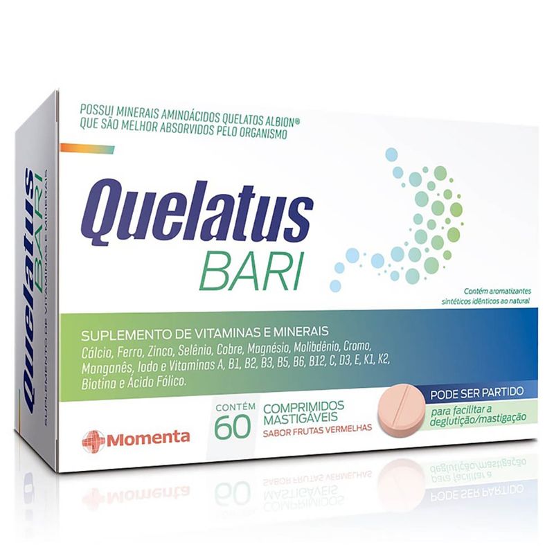quelatus bari 60 comprimidos